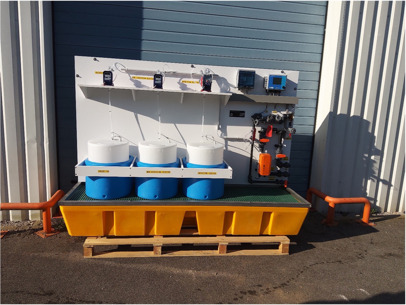 Skid de traitement eaux refroidissement