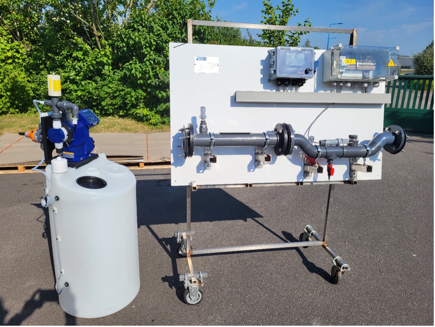 Skid régulation pH