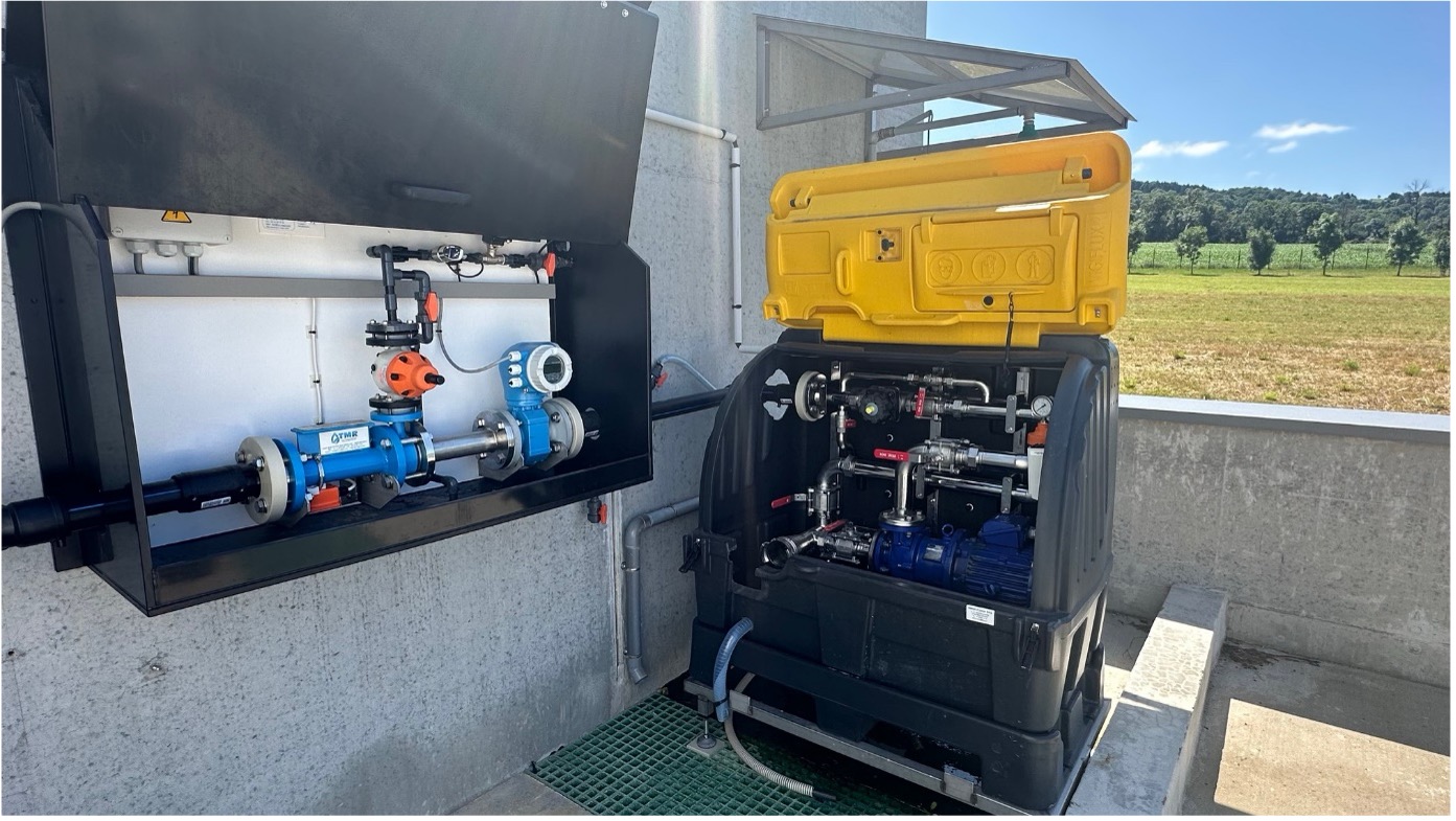 Skid de dilution